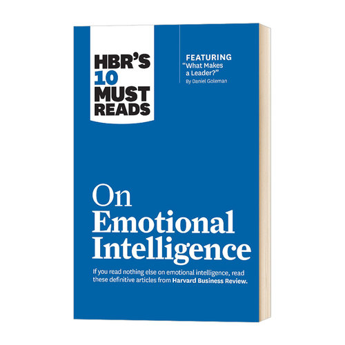 英文原版 HBR's 10 Must Reads on Emotional Intelligence 哈佛商业评论管理必读：情商管理 全英文版 - 图0
