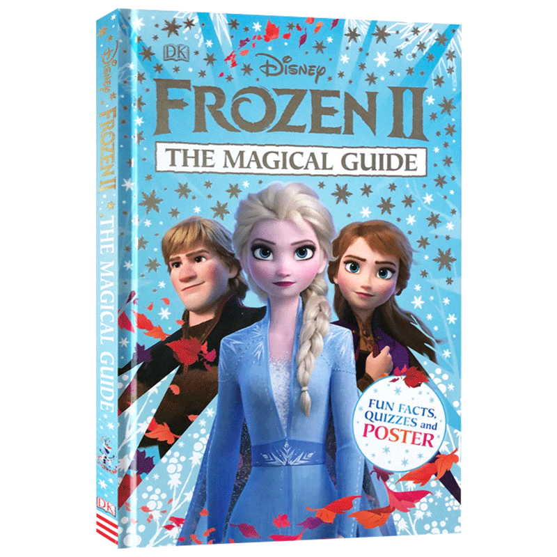 冰雪奇缘2 魔法指南 Disney Frozen 2 The Magical Guide 英文原版绘本 魔法森林 暗影森林 迪斯尼电影 英文版进口儿童英语书籍 DK - 图3