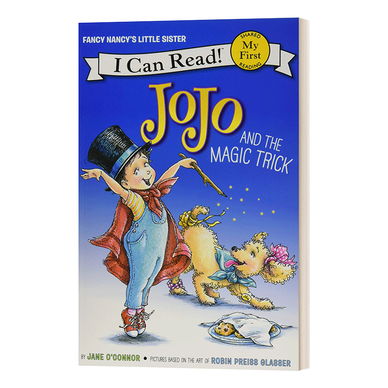 My First I Can Read Fancy Nancy: JoJo and the Magic Trick 漂亮的南希 乔乔变魔术 小俏妞希希分级阅读 - 图0