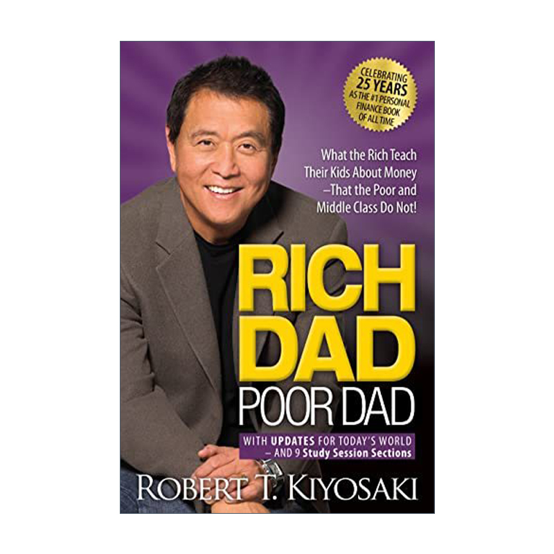 富爸爸穷爸爸 25周年纪念版 英文原版 Rich Dad Poor Dad 25th Anniversary 英文版 进口英语原版书籍 - 图1