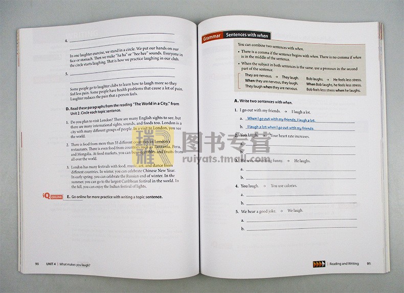 牛津学术英语成功系列读写教材1级 Oxford Q Skills for Success Reading and Writing 1 英文原版 英语词汇语言学习 进口英语书籍