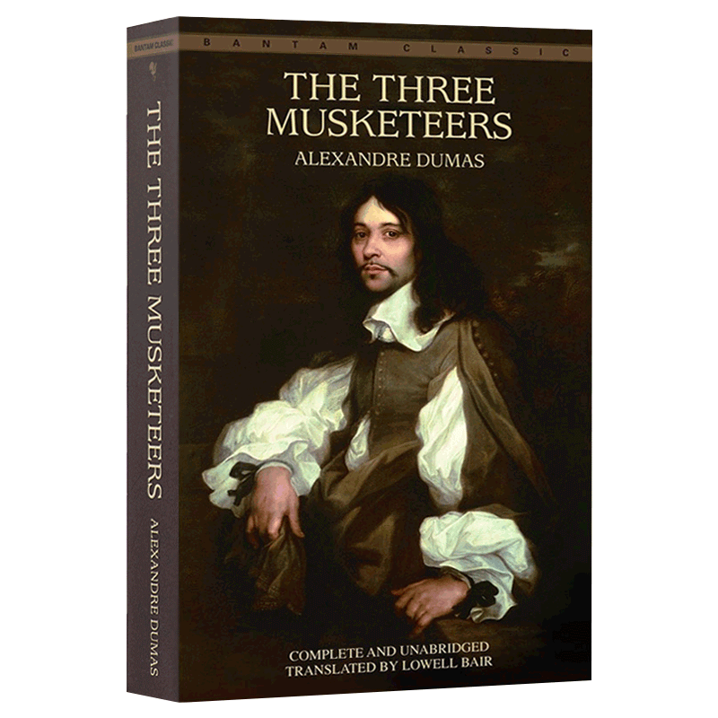 三个火枪手 The Three Musketeers英文原版三剑侠大仲马贫民窟里的百万富翁结尾题书三铁面人基督山伯爵作者进口英语书籍-图1