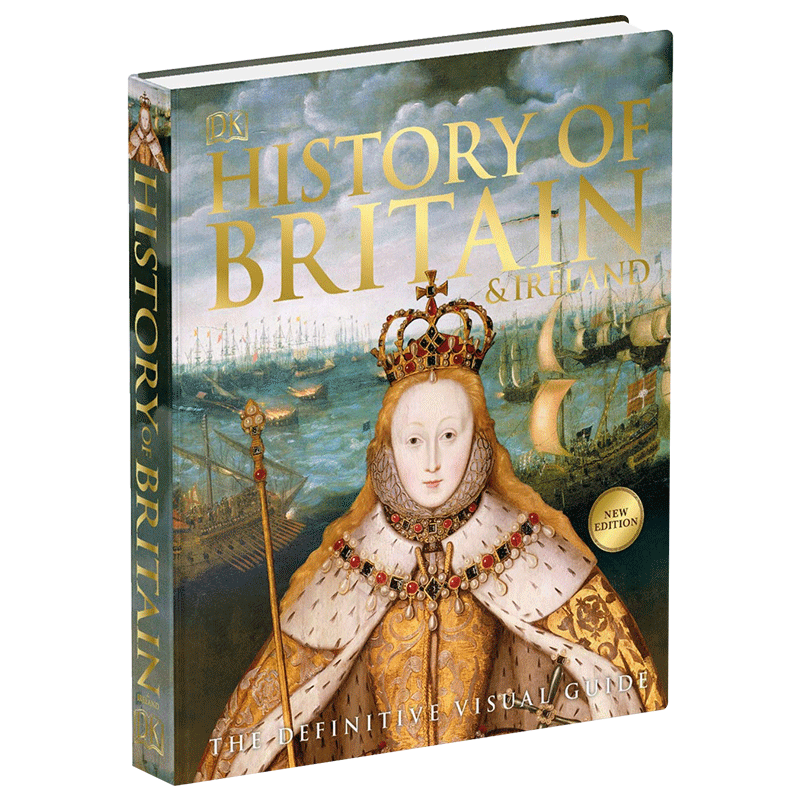 DK图解英国和爱尔兰历史 英文原版 History of Britain and Ireland: The Definitive Visual Guide 英文版 进口英语书籍 - 图1