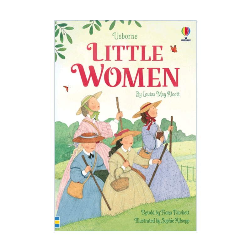 Usborne Classics Little Women 尤斯伯恩经典故事插图版精装 小妇人 英文版 进口英语原版书籍 - 图0