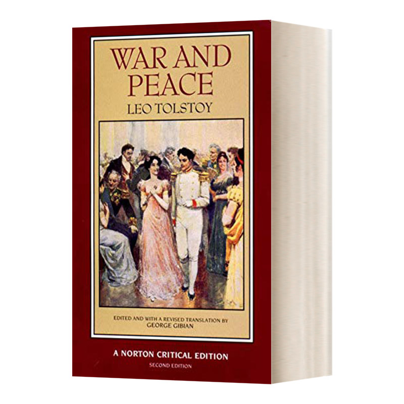 战争与和平 诺顿文学解读系列 英文原版 War and Peace Norton Critical Editions 英国文学选集Norton Anthology读本进口英语书籍