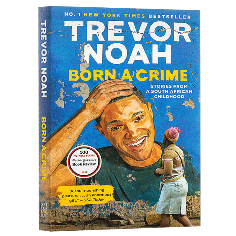 现货 天生有罪 特雷弗诺亚的变色人生 崔娃自传 英文原版 Born a Crime 天生罪犯 英文版 比尔盖茨2017推荐书Trevor Noah 进口书籍 - 图3