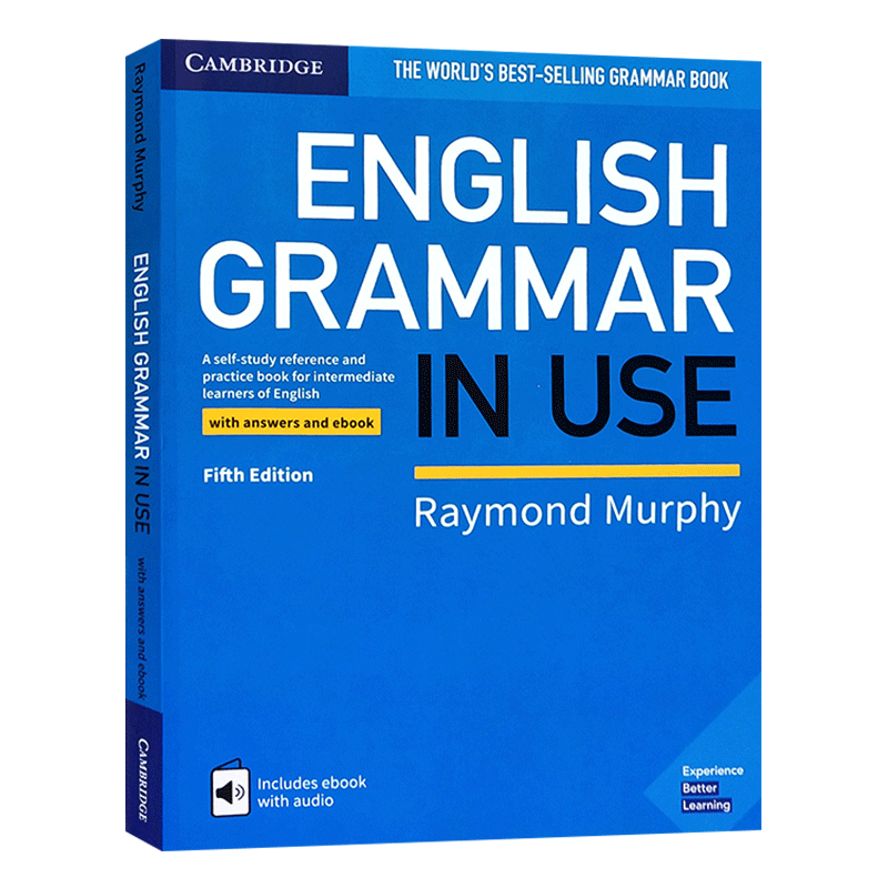 剑桥英语语法书 中级 English Grammar in Use第五版 原版进口剑桥大学出版社 大学成人英语语法大全手册自学教材书籍含电子书答案 - 图1