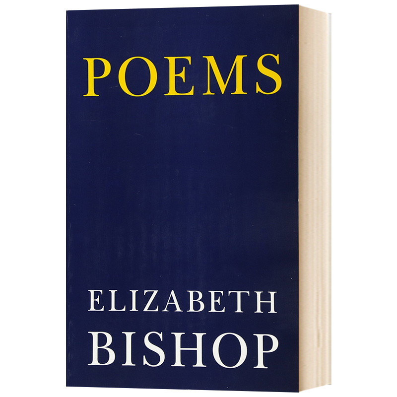 Poems 伊丽莎白毕肖普诗集 外国诗歌集 Elizabeth Bishop 北与南诗集作者 原版英语文学书 - 图1