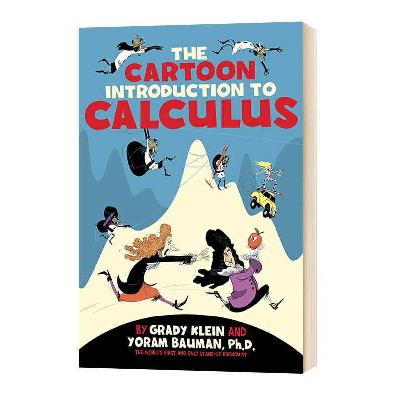 漫画微积分 英文原版教材 The Cartoon Introduction to Calculus 一本漫画读懂微积分 数学 Yoram Bauman 全英文版进口英语书籍