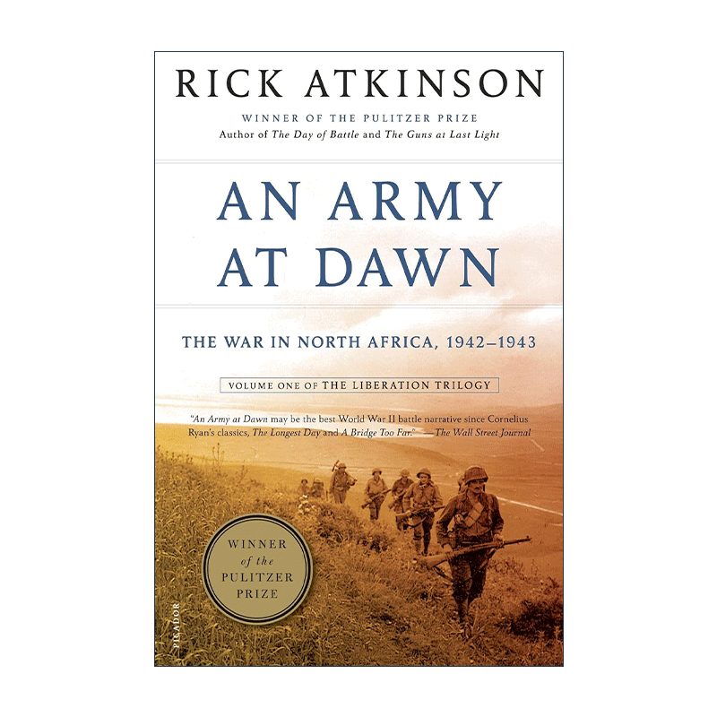 英文原版 An Army at Dawn 破晓的军队 从挺进突尼斯到解放北非1942～1943 英文版 进口英语原版书籍 - 图0