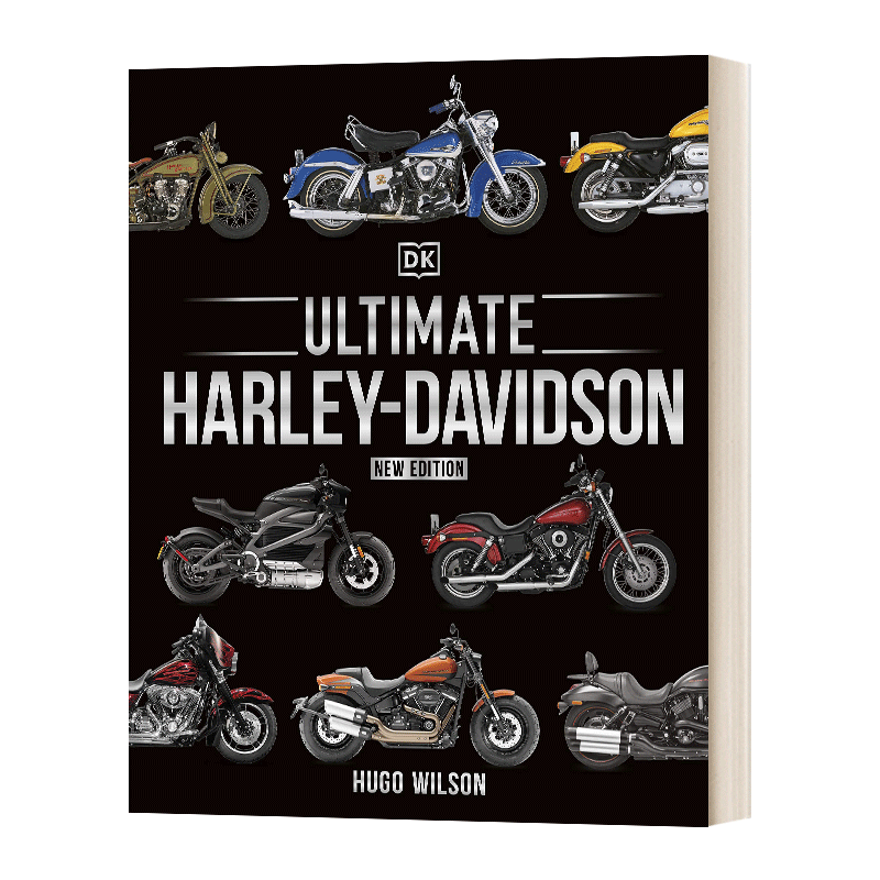 DK哈雷戴维森摩托车指南 Ultimate Harley Davidson探索摩托车历史精装 Hugo Wilson-图0