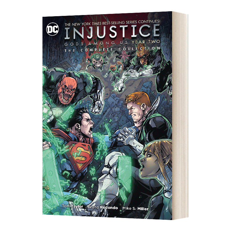 英文原版 Injustice Gods Among Us Year Two The Complete Collection不义联盟神在我们中间第二年全集英文版进口英语书籍-图0