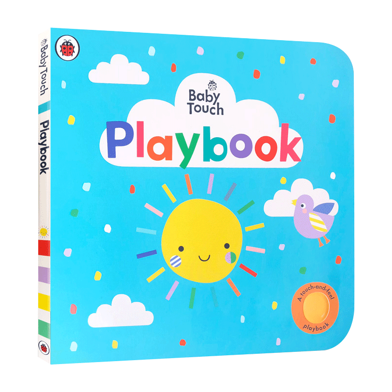 Baby Touch Playbook 瓢虫触摸书 玩玩书 英文原版 Ladybird 幼儿英文启蒙读物 撕不烂 宝宝大开本纸板触摸书 进口英语书籍