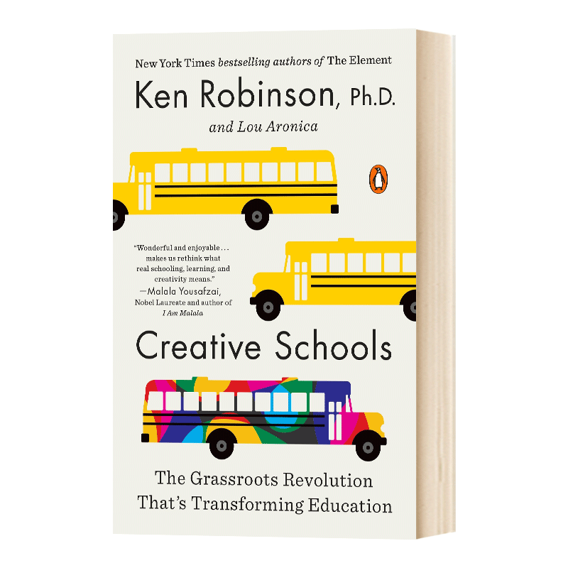 让学校重生 肯罗宾逊教育创新五部曲 Creative Schools Ken Robinson 原版 - 图0