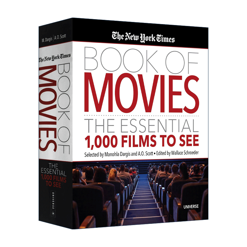 The Ny Times Book of Movies 纽约时报电影评选1000部必看电影 精装 英文原版