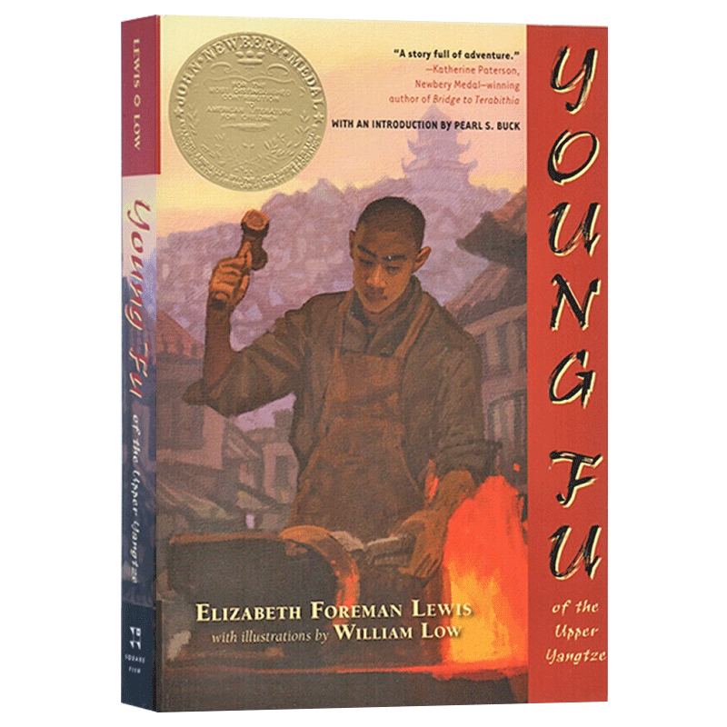 Young Fu of the Upper Yangtze  扬子江上的小傅子 英文原版 1933年纽伯瑞金奖 英语启蒙 英文版 进口英语书籍 - 图0