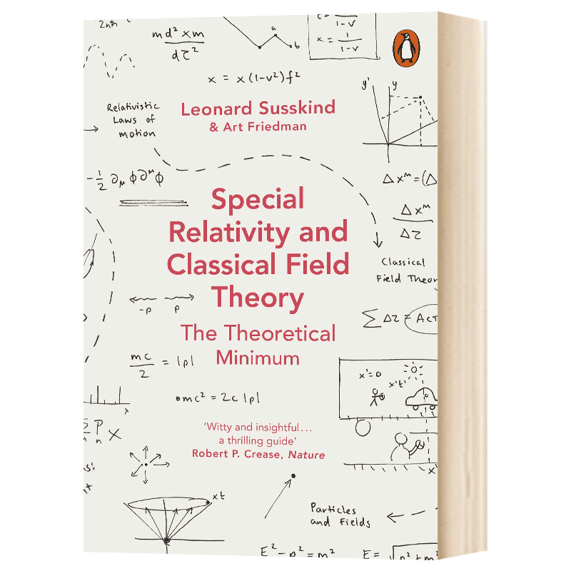 狭义相对论与经典场论 Special Relativity and Classical Field Theory 英文原版 Leonard Susskind 英文版进口原版英语书籍 - 图0