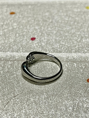 zoozmini通勤猫爪戒指女S925银流浪猫周边踩奶开口留脚印食指戒潮 - 图3