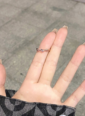 zoozmini藤蔓荆棘戒指开口