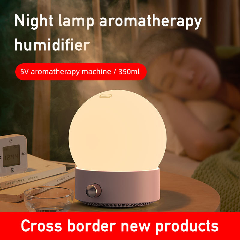 humidifier desktop bedroom, mute fog, air spray night light-图0