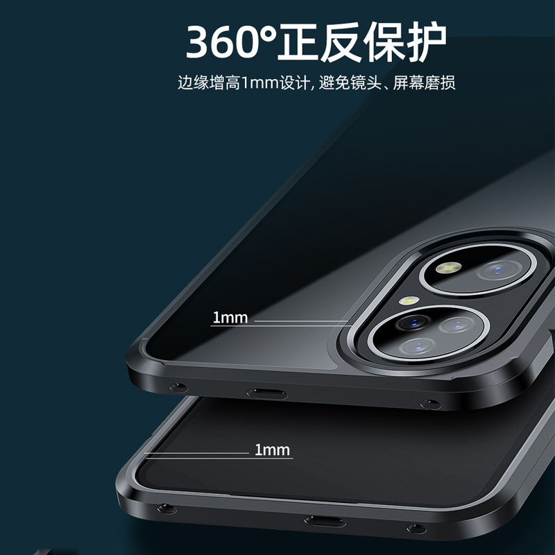 适用于华为P50手机壳透明保护套huawei p50 pro case back cover-图3