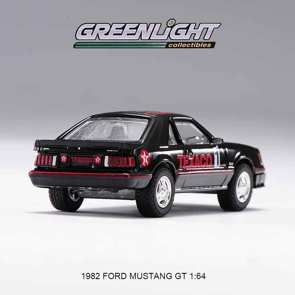 绿光GreenLight 1/64 1982年福特野马 MUSTANG GT 合金汽车模型 - 图1