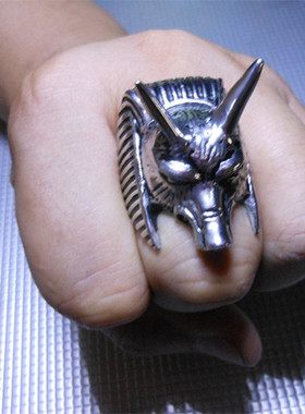 霸气风男士防身配饰戒指