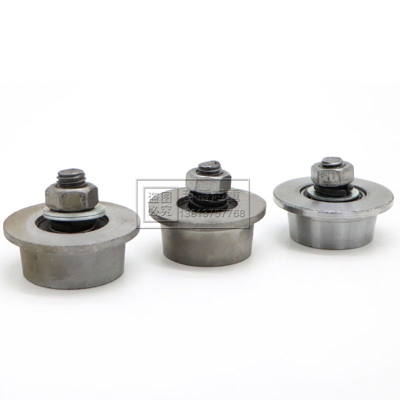 起重机行车10号工字钢电缆滑车轮 CH型无锡拖缆滑车钢轮/铁轮 - 图0