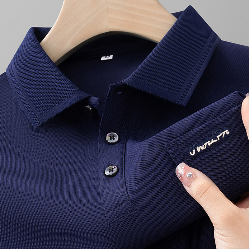 100%纯棉新款真口袋男士短袖T恤透气孔翻领POLO衫夏宽松上衣刺绣,淘宝优惠券,粉丝福利购,淘宝优惠卷