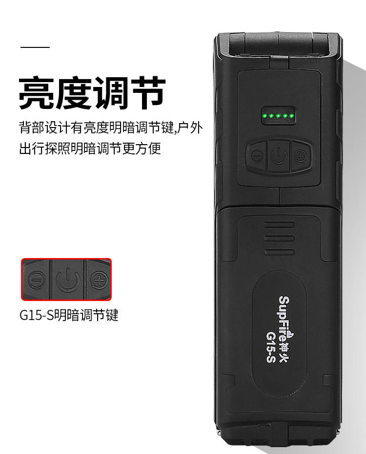 神火G12G6强光手电筒家用led磁铁汽车维修可充电便携工作灯照明-图1