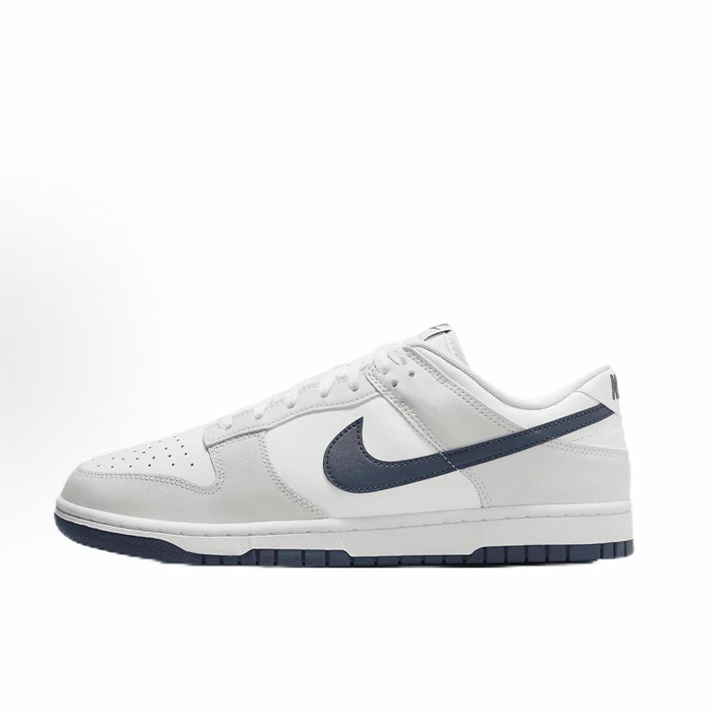 Nike/耐克Dunk低帮复古板鞋男款白青DV0831-111 - 图3