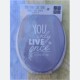 SCANDINA imported from South Korea, thickened and lengthened toilet seat for adults and children, V-shaped toilet seat