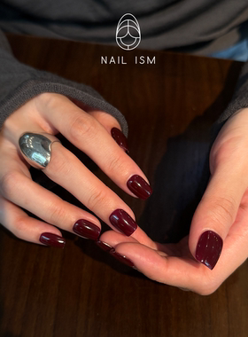 【NAILISM 纯色系列】高级紫调欧美老钱短甲显白INS穿戴甲