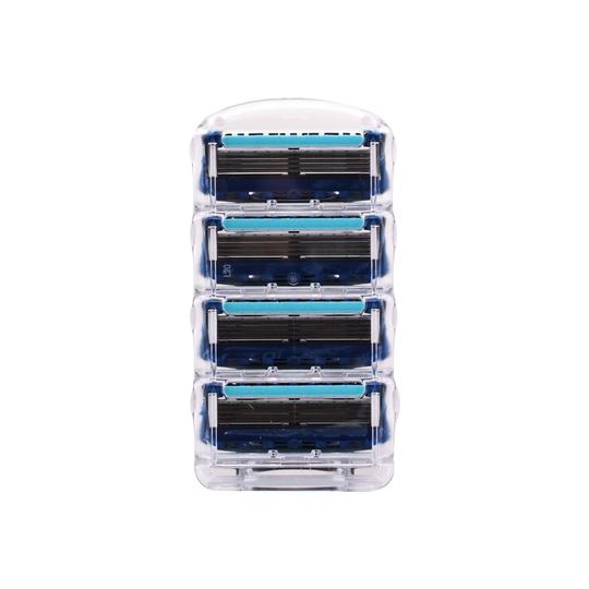 Gillette Edge Shaver contains 4 manual shaving heads