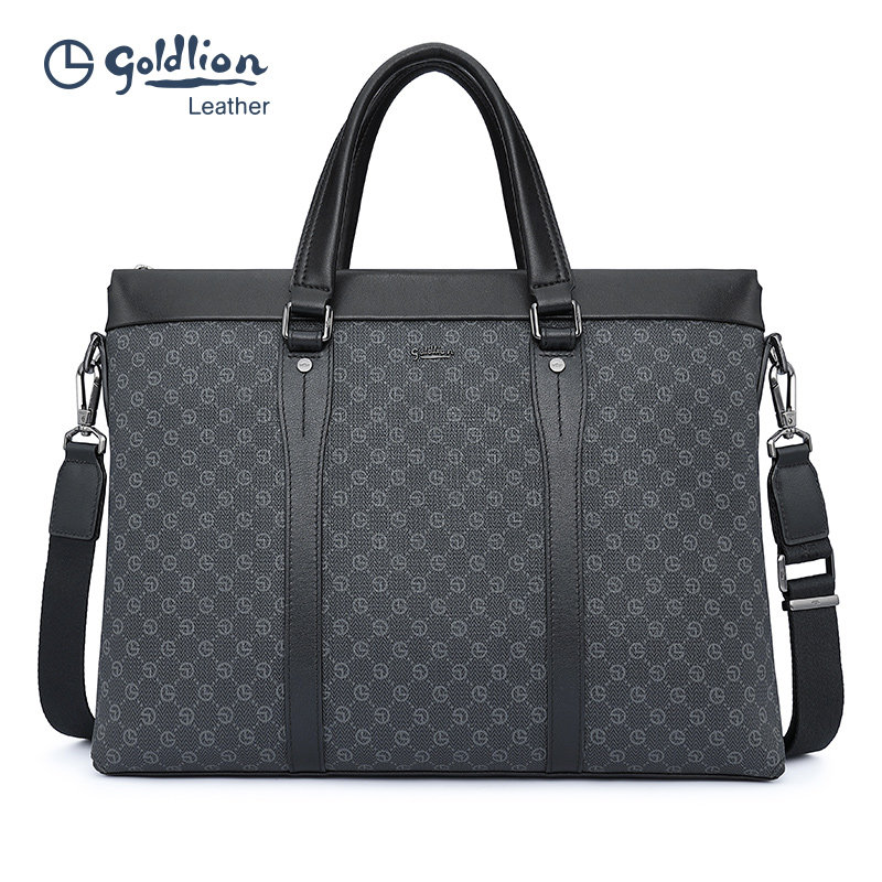 金利来男士手提包青年职业公文包 金利来箱包男士包袋