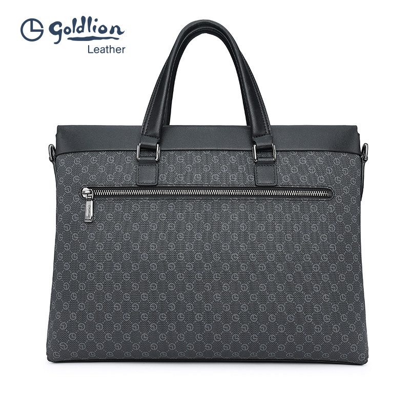 金利来男士手提包青年职业公文包 金利来箱包男士包袋