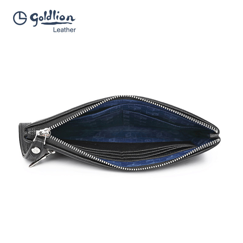 金利来2023新款青年真皮男士手拿包 金利来箱包男士包袋