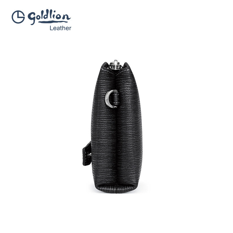 金利来2023新款真皮手拿包牛皮包 金利来箱包男士包袋