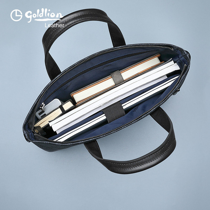 金利来2023新款男士手提包公文包 金利来箱包男士包袋