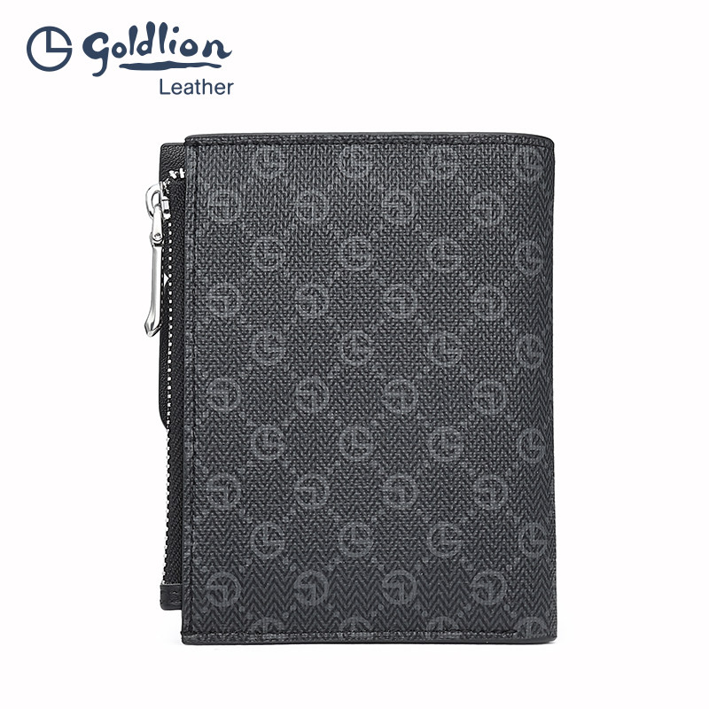 金利来2023新款男士薄款新潮零钱夹 金利来箱包钱包