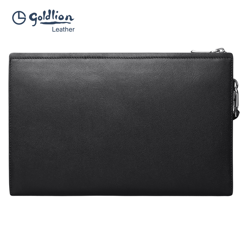 金利来2023新款真皮信封包手拿包 金利来箱包男士包袋