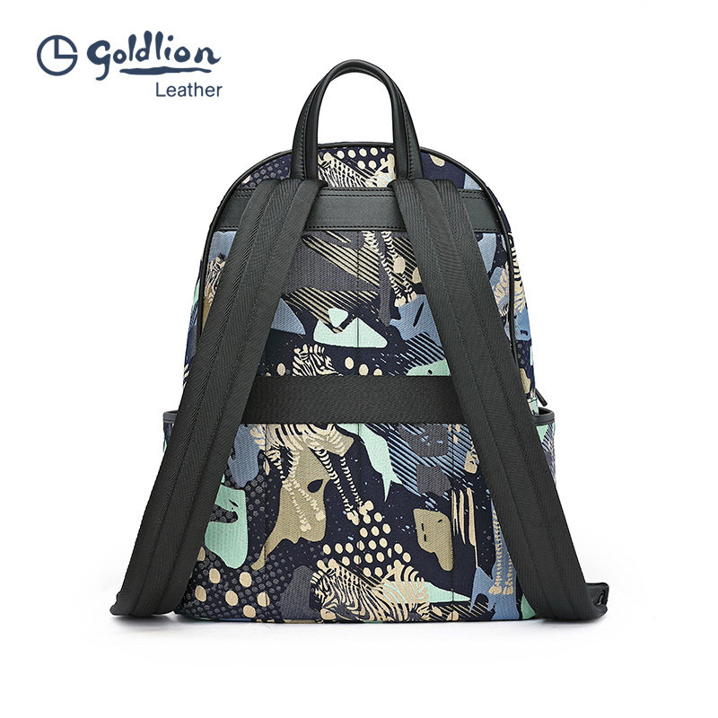 金利来时尚品牌设计感双肩包大容量旅行青年电脑背包男士潮流书包,淘宝优惠券,粉丝福利购,淘宝优惠卷