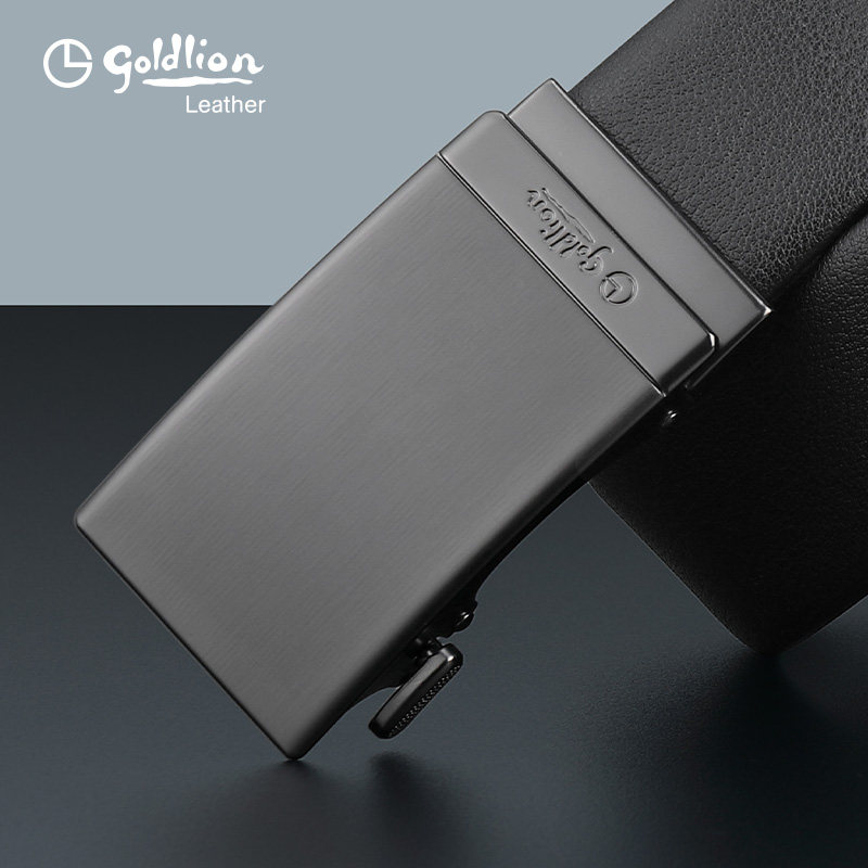 金利来皮带男真皮新潮男款腰带轻奢自动扣商务男式头层牛皮裤带,淘宝优惠券,粉丝福利购,淘宝优惠卷