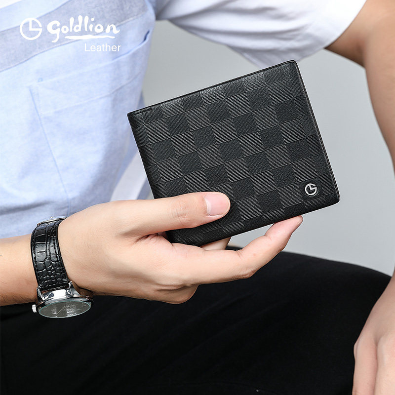 金利来2023新款男士真皮潮牛皮钱夹 金利来箱包钱包