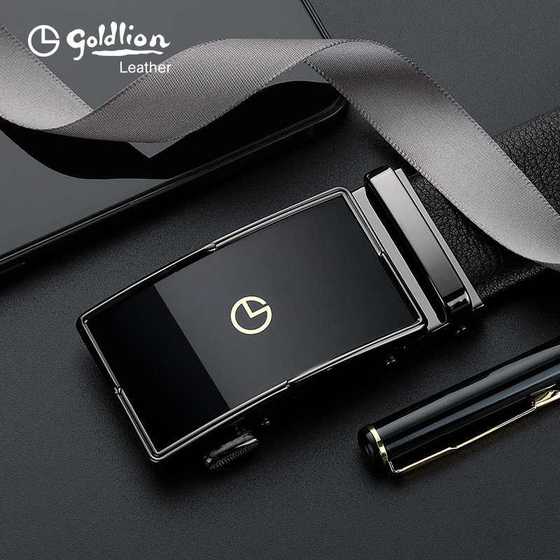 金利来真皮2023新款正品自动扣皮带 金利来箱包腰带/皮带/腰链