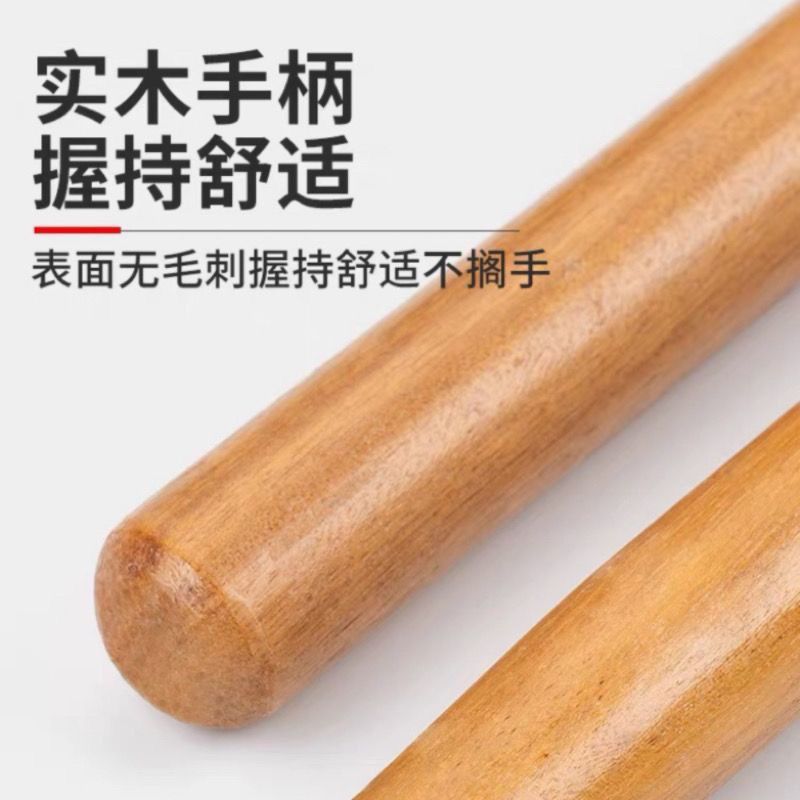 铁锹木柄把锄头柄镰刀木柄把铲子木柄塑料锨雪铲木柄短木柄锄头把-图0