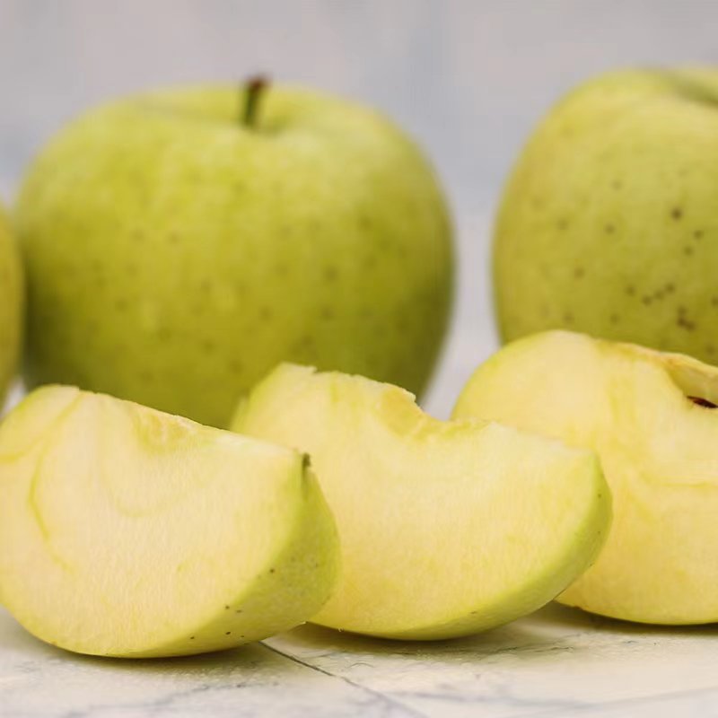 新疆青森王林苹果正宗阿克苏青苹果丑奶油日本水果当季新鲜雀斑果 - 图2