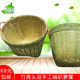 Special base for miscellaneous items and bamboo trash basket