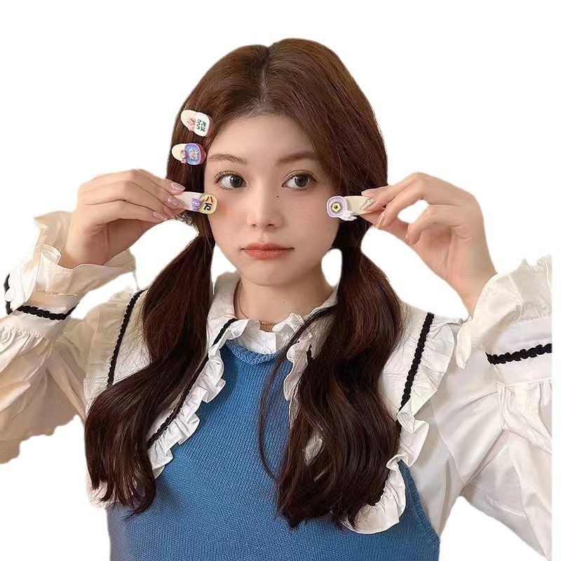 网红侧边可爱发卡边夹刘海夹鸭嘴ins搞怪夹子麻将小发夹前额新款,淘宝优惠券,粉丝福利购,淘宝优惠卷