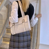 Оригинальная дизайнерская кофейная сумка на одно плечо, студенческая юбка в складку, ретро универсальная японская школьная юбка